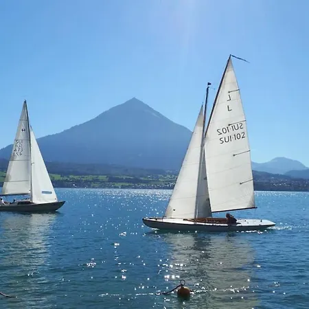 Swisshut Modern 5min West Station - Apart. Rugen 1 インターラーケン