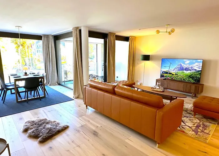 Swisshut Modern 5min West Station - Apart. Rugen 1 Holiday home
